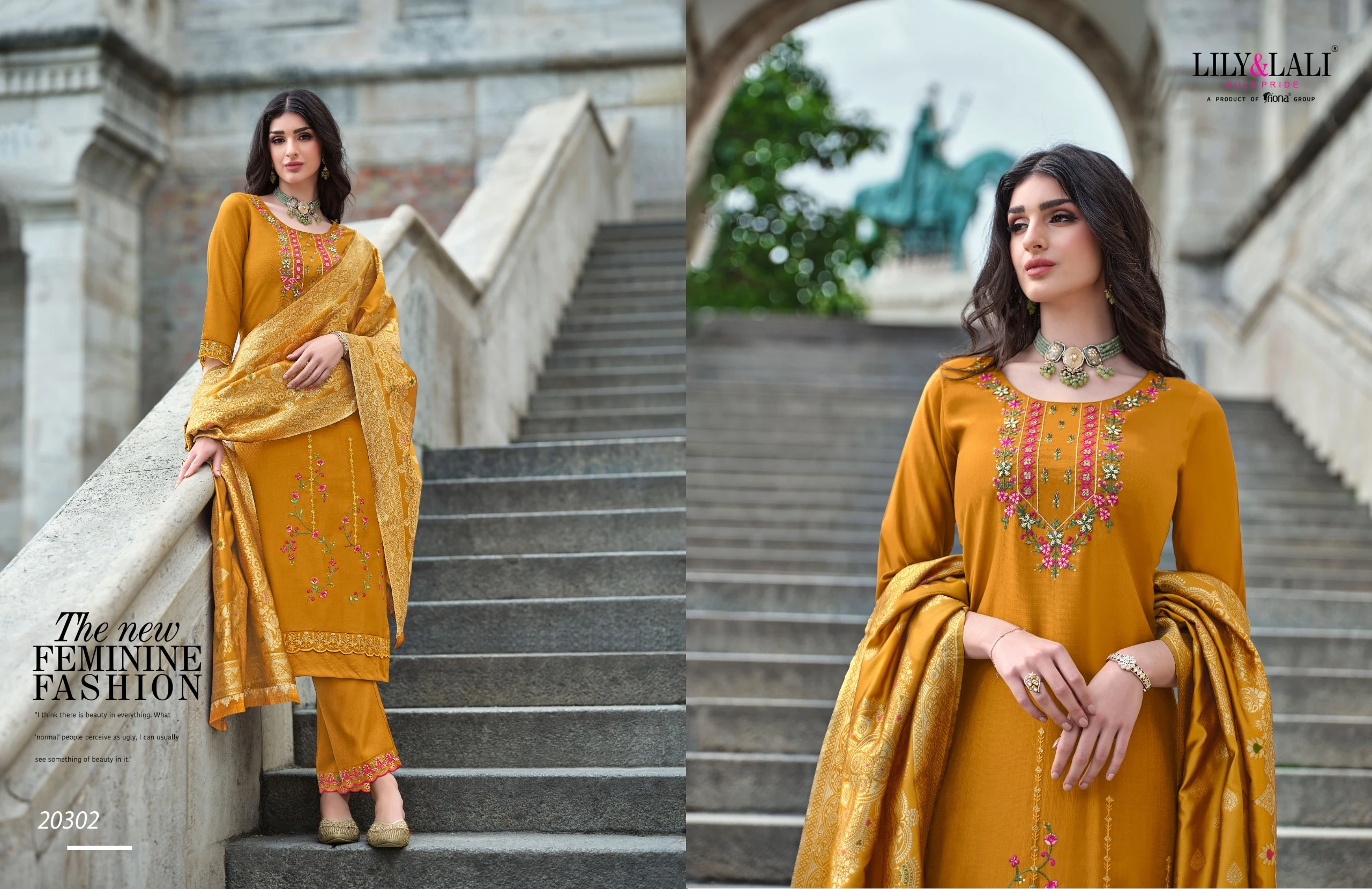 Lily & Lali Hasmeena Vol-3 Viscous Wholesale Fancy Readymade Salwar Suit Catalog — Wholesale Readymade Suit, Lily & Lali wholesale from Surat - Gallery Image 5